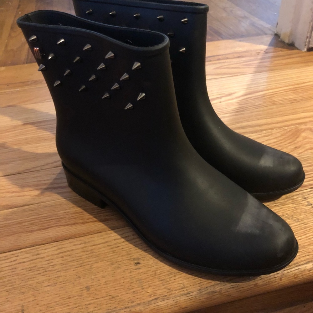 Melissa rain boots with studs